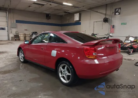 2000 Toyota Celica Gts from USA, damaged, VIN JTDDY32T4Y0021318